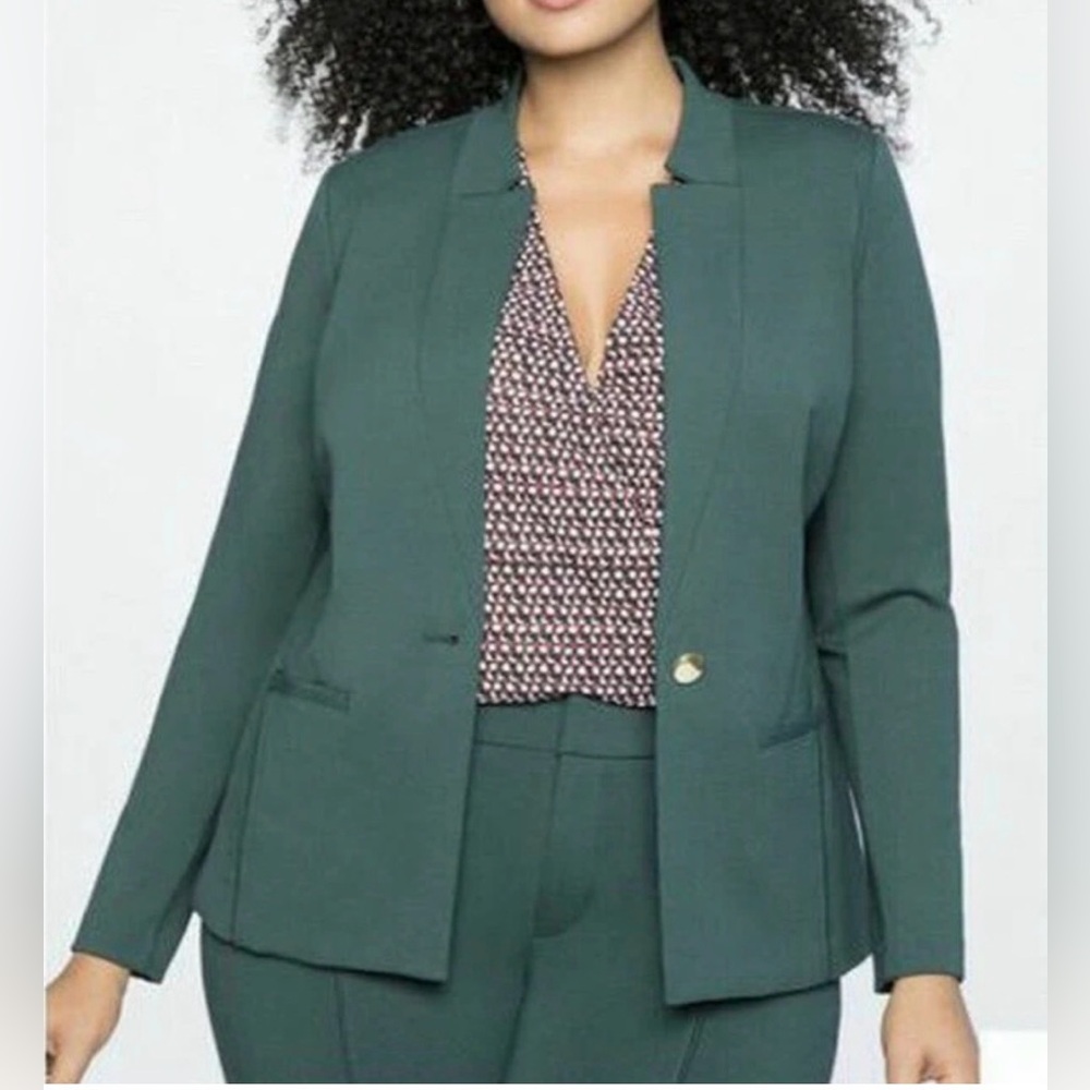 Eloquii Ultimate Stretch One Button Blazer